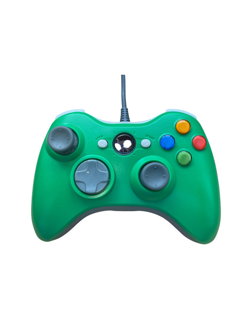 Геймпад проводной Controller Green (Зеленый) (Xbox 360)